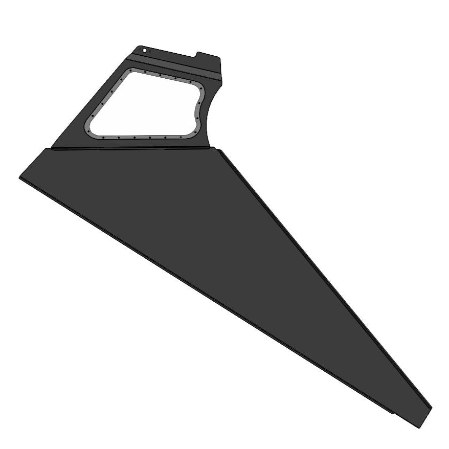 Right Upper Quarter , Window and Lexan Assembled / TRP-UQR