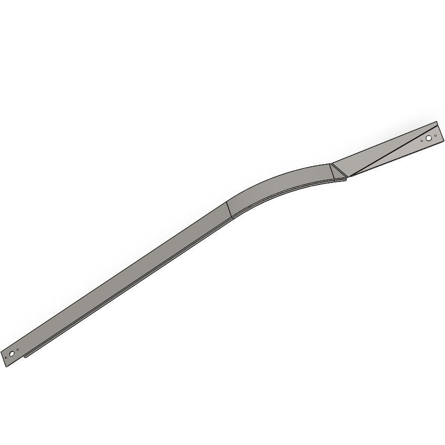 Tall Cage Roof Post, Left / TRP-27L