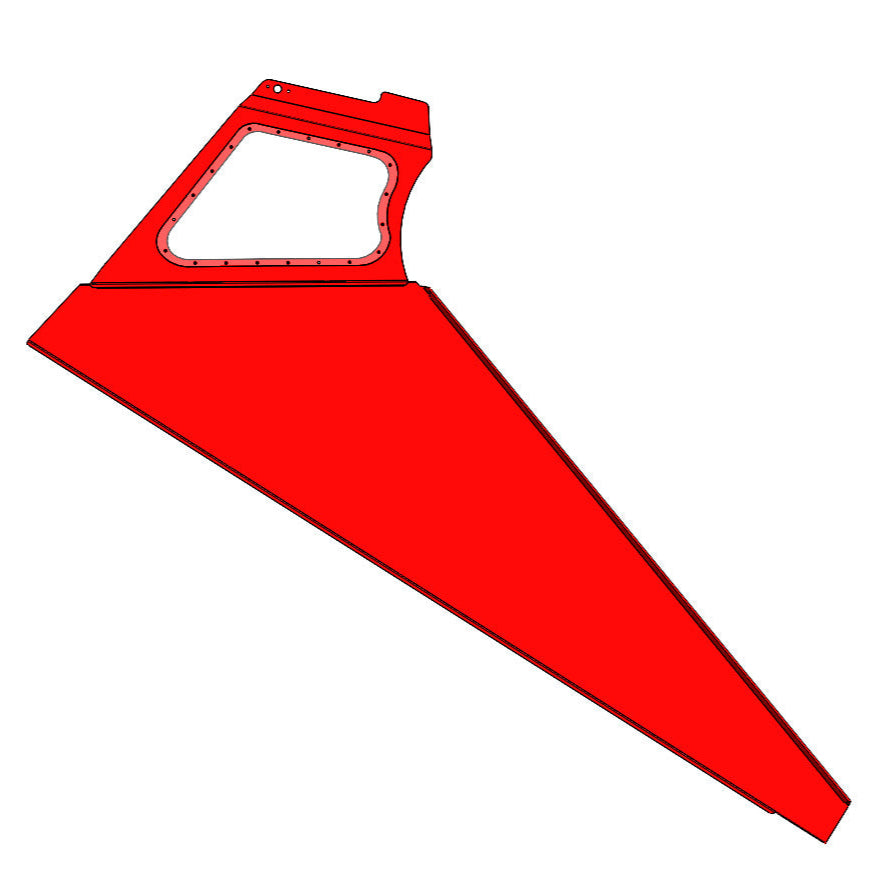 Right Upper Quarter , Window and Lexan Assembled / TRP-UQR