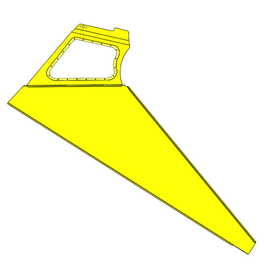Right Upper Quarter , Window and Lexan Assembled / TRP-UQR