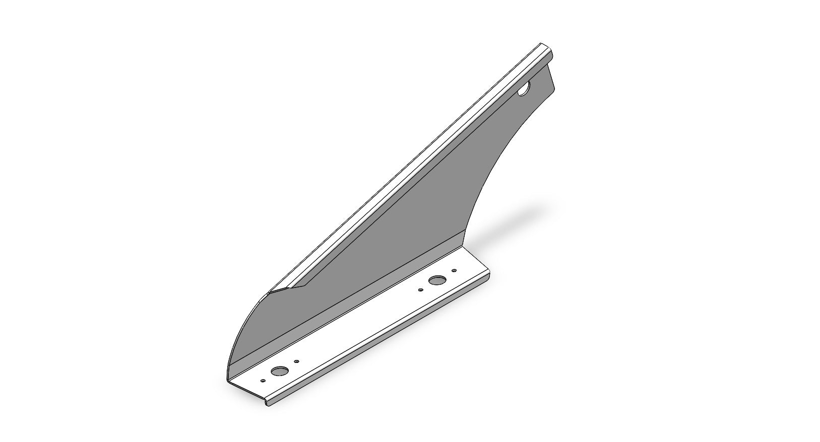 Right Roof Post Base / TRP-1R