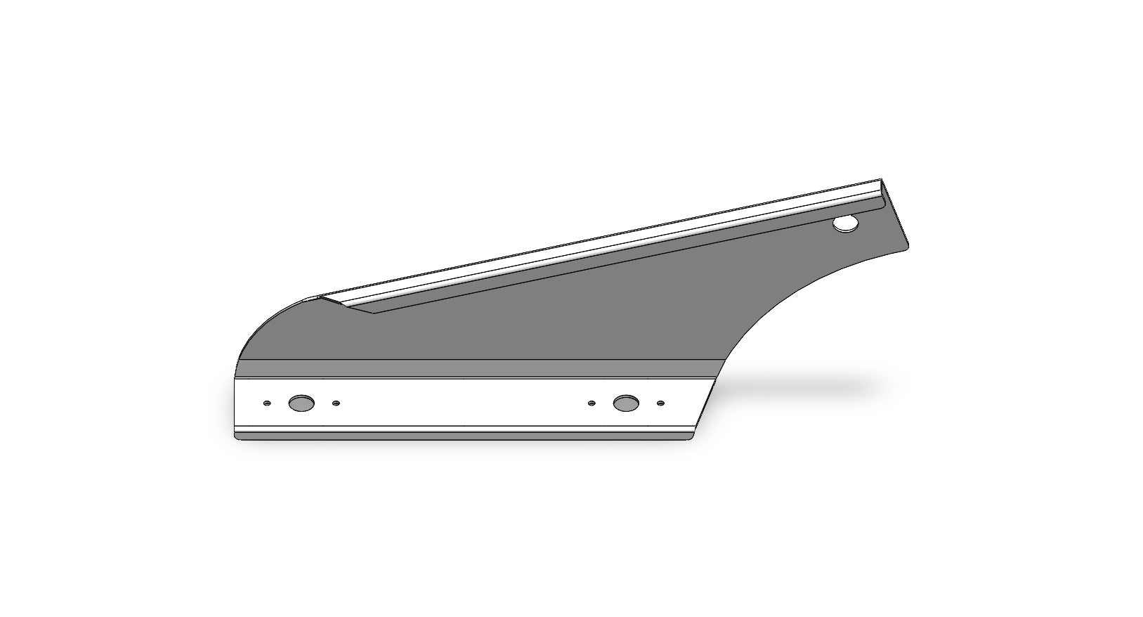 Right Roof Post Base / TRP-1R
