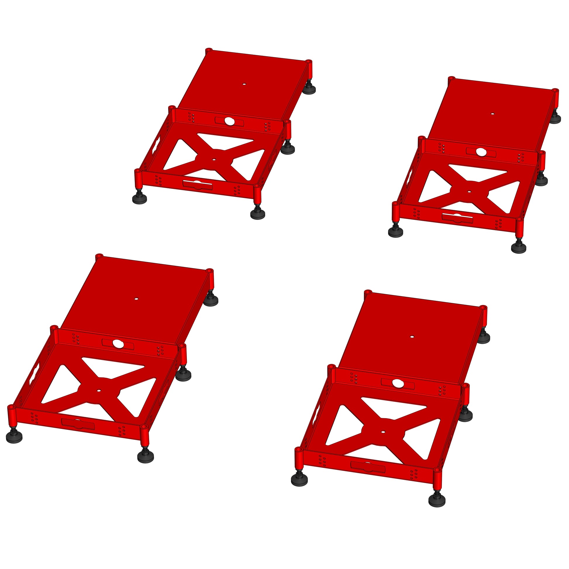 Scale Pad Leveler & Roll-Off Set (Set of 4)