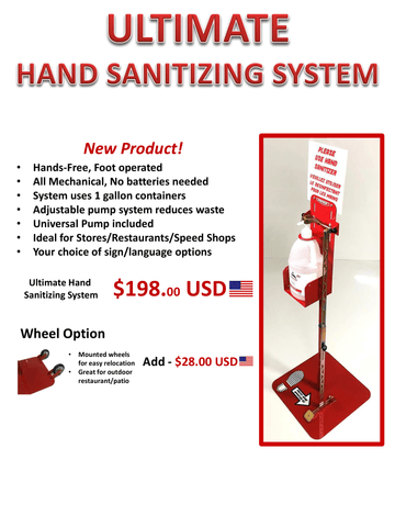 Ultimate Hand Sanitizing System